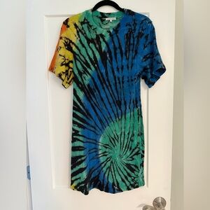 Cotton Citizen Tie Dye Mini Dress S